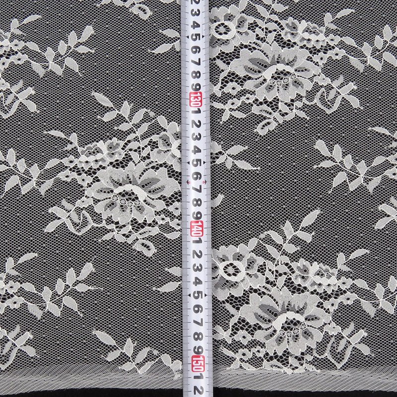 Lace Trim Lace Fabric Bridal Warp Knit for Women's Wear Wholesale Supp 5